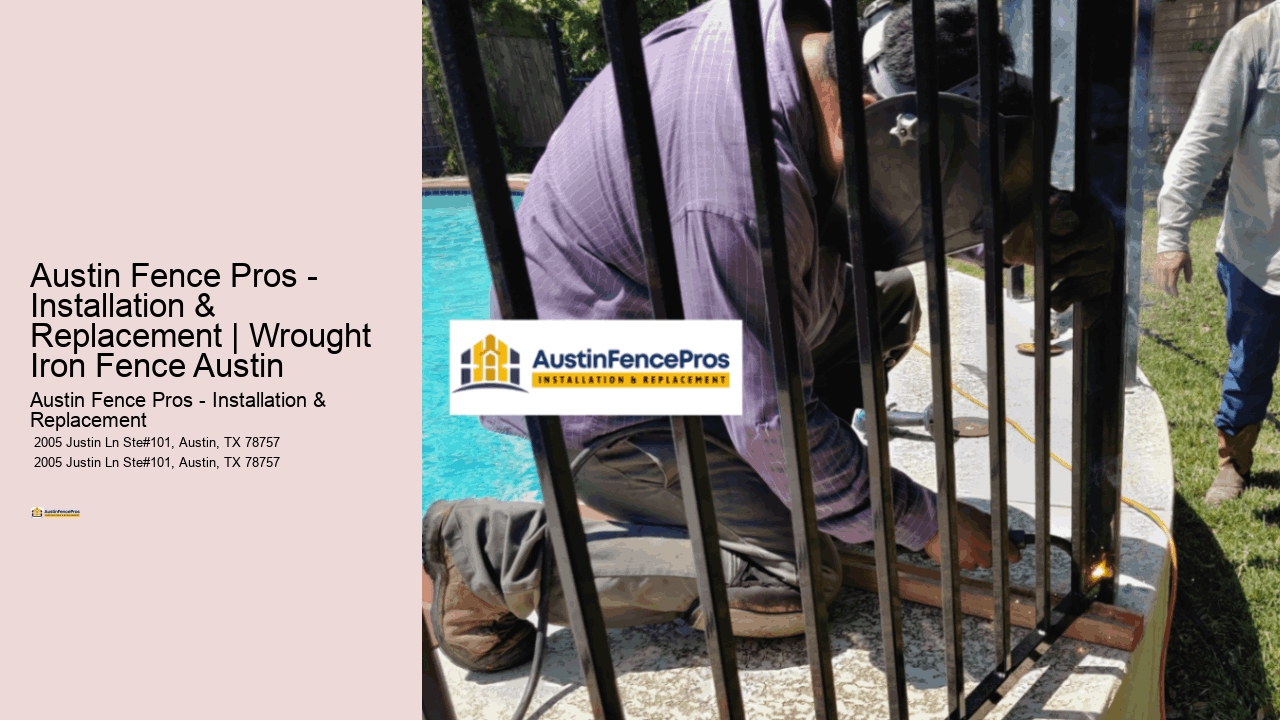 Austin Fence Pros - Installation & Replacement | Wrought Iron Fence Austin 